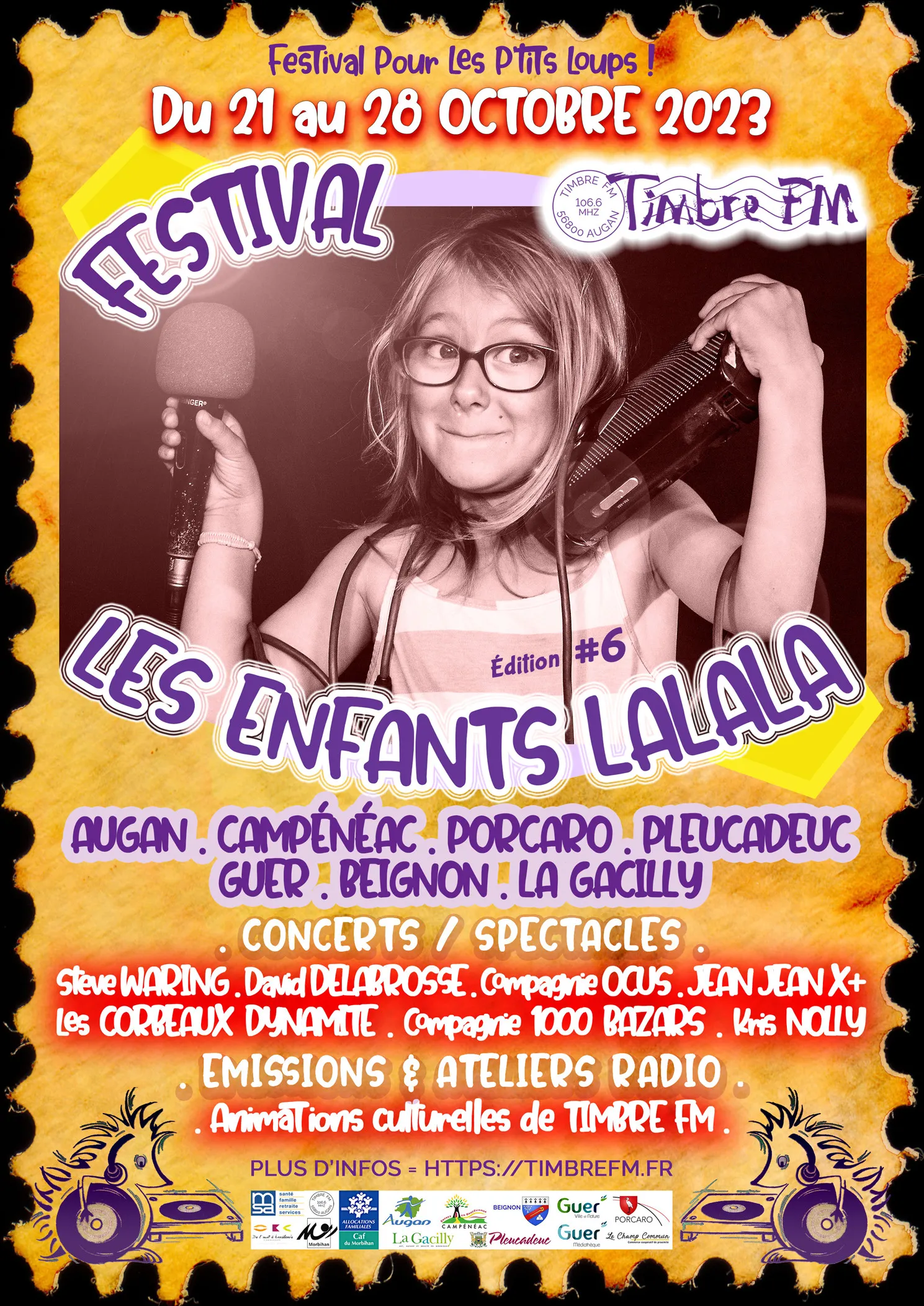 FESTIVAL LES ENFANTS LALALA #6 - du 21 au 28 Octobre 2023 ! (56)