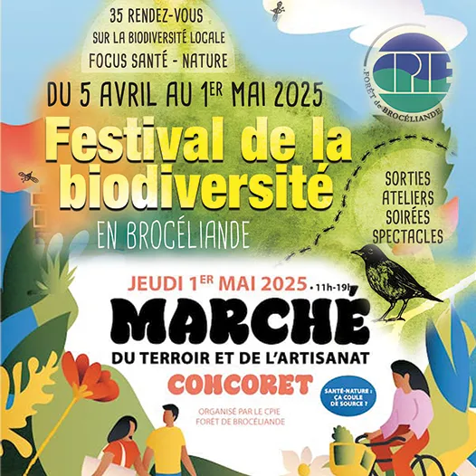 LE TIMBRE LIBRE => UN 1ER MAI SOUS LE SIGNE DE LA NATURE AVEC LE CPIE BROCELIANDE
