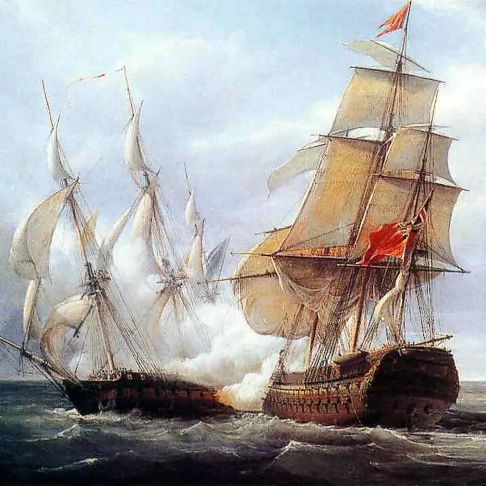 Combat naval en 1812 à Lorient 