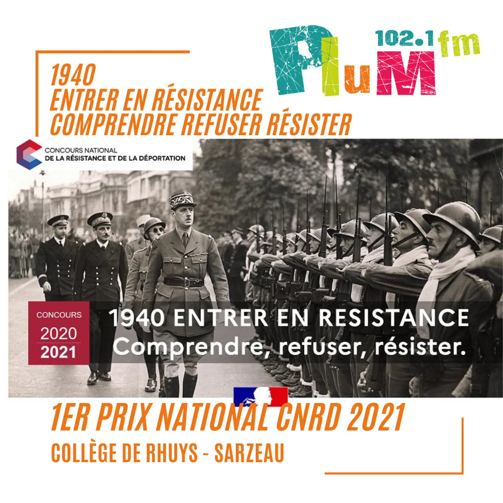 1940 Entrer en résistance : Comprendre Refuser Résister