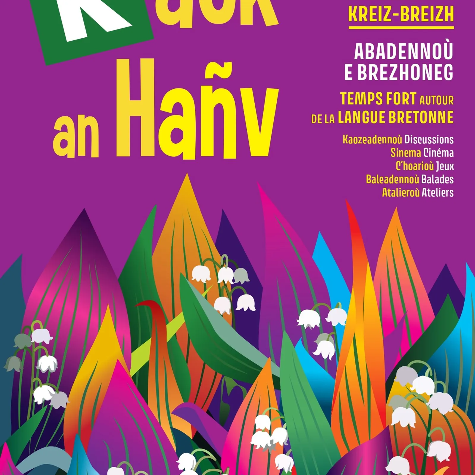 Raok an hañv, un beau programme pré estival autour de la lanque bretonne en centre Bretagne