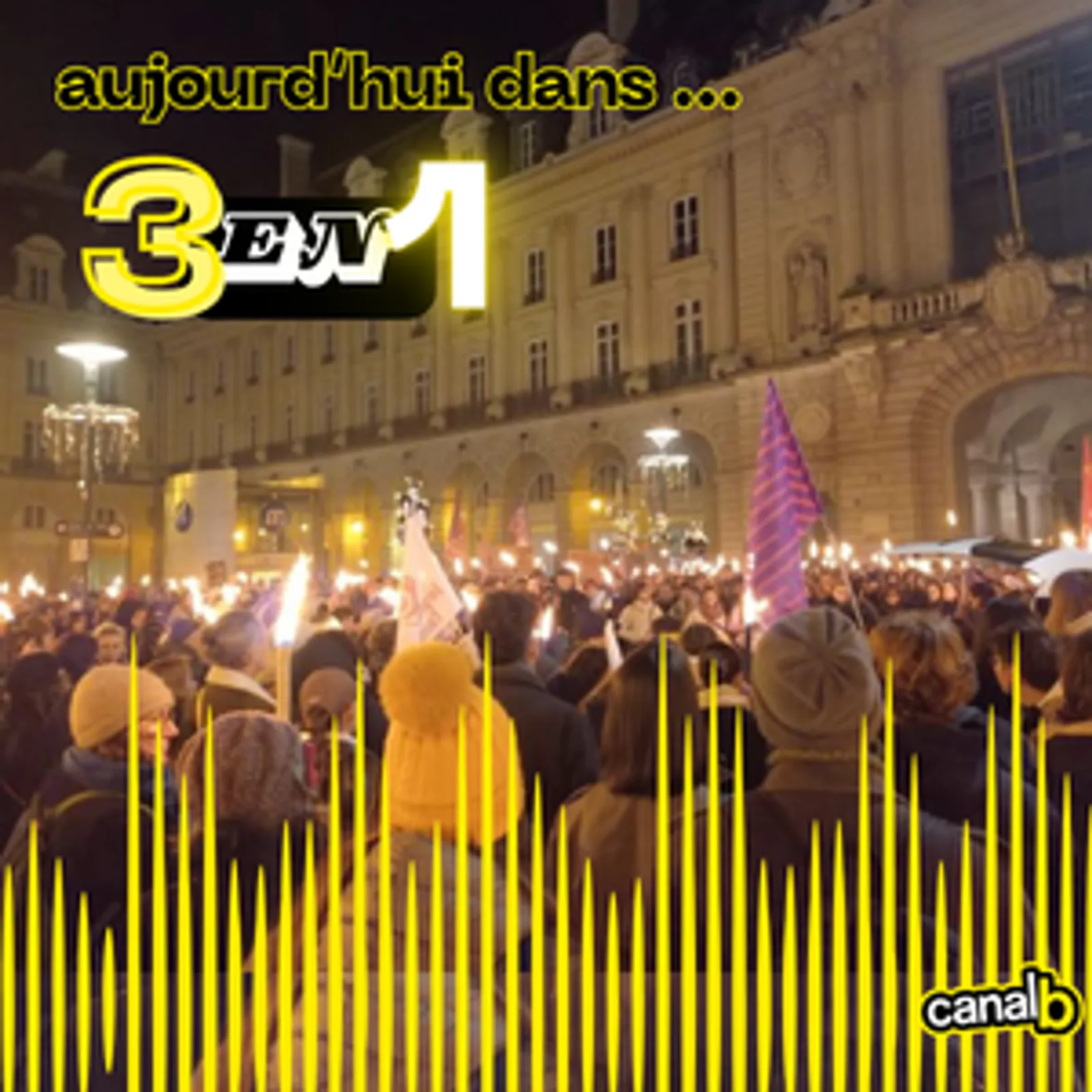  Immigration et langue française avec le Collectif "Le Français pour toustes" / Immersion dans la Marche aux Flambeaux du 25/11