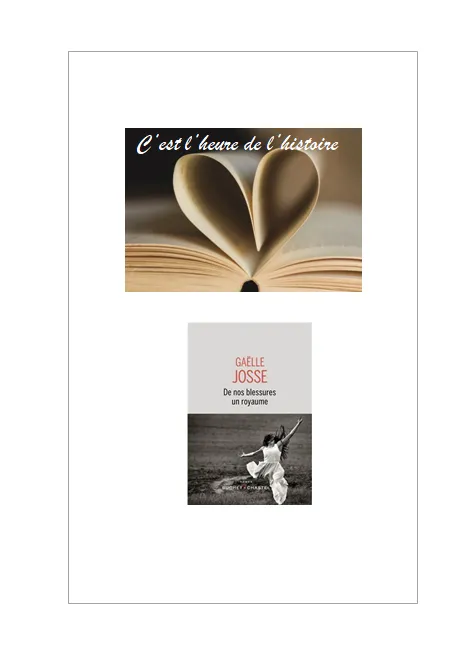 De nos blessures un royaume - Gaëlle Josse