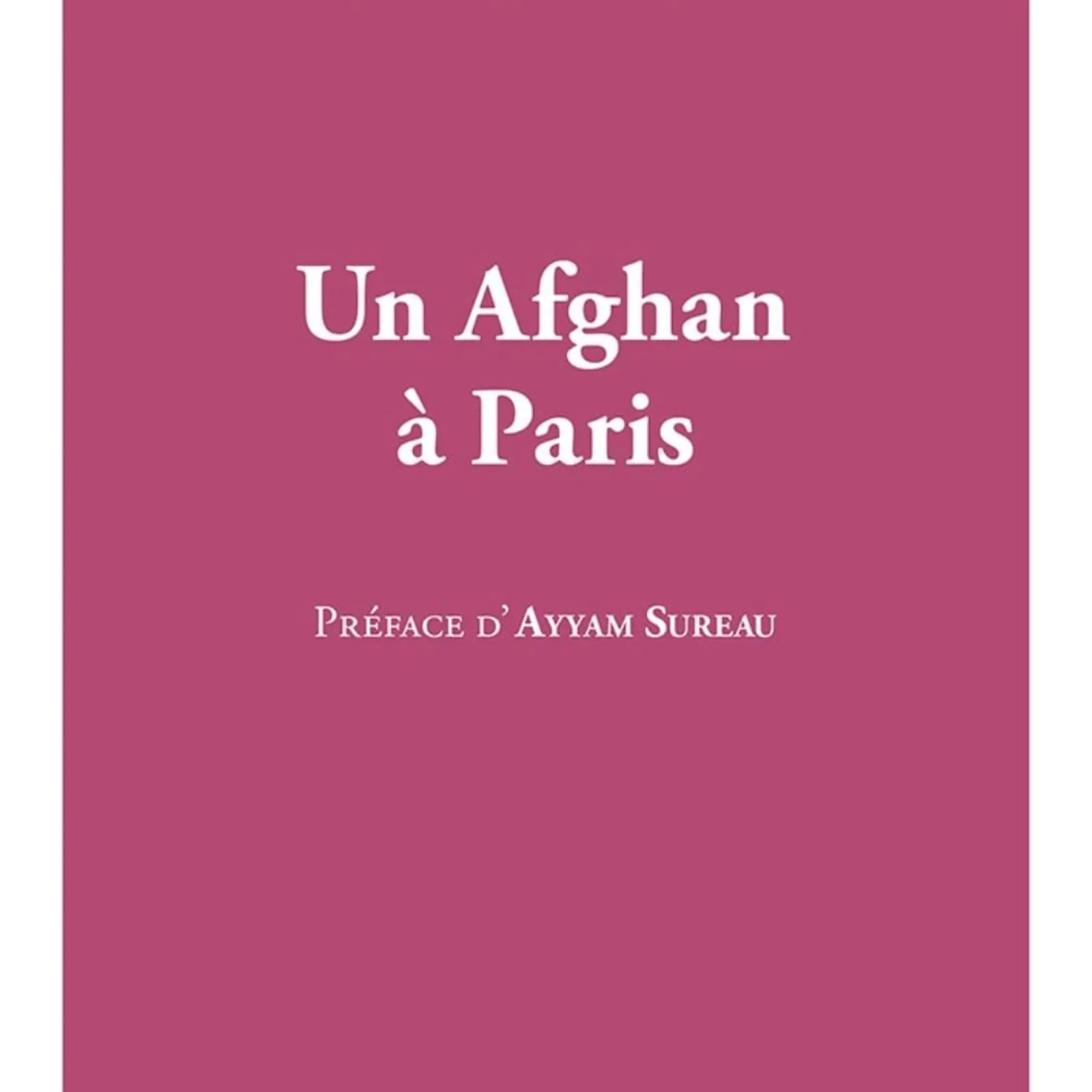 Un Afghan à Paris