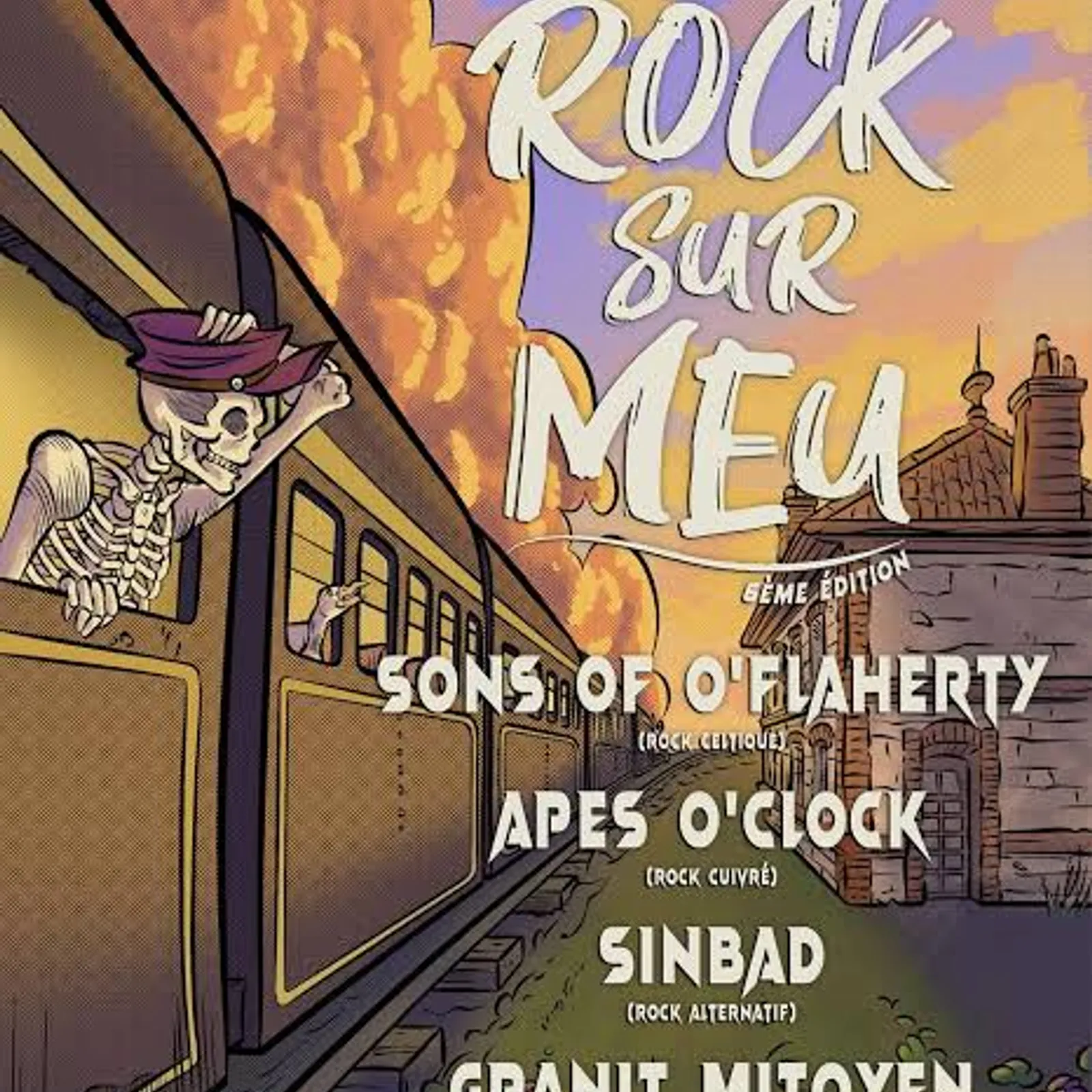 Festival Rock sur Meu 2026 volume 1 - Apes O'Clock & Sons of O'Flaherty