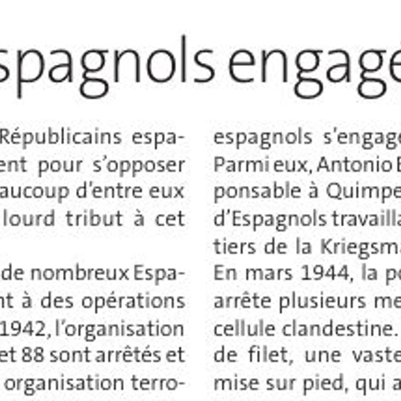 La journaliste Anna Quéré sur les réfugiés républicains d'Espagne forcés de travailler dans les ports bretons pendant la Seconde Guerre Mondiale