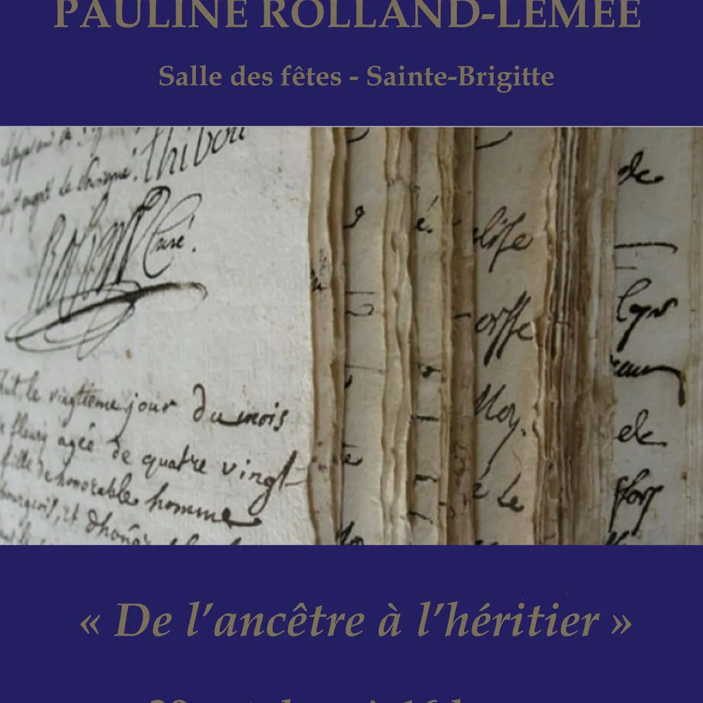 Cartes Blanches de Sainte-Brigitte : La généalogie avec Pauline