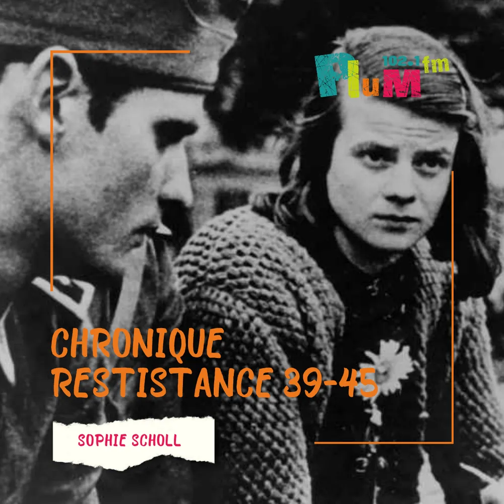 Sophie Scholl par Inaya et Cassandra