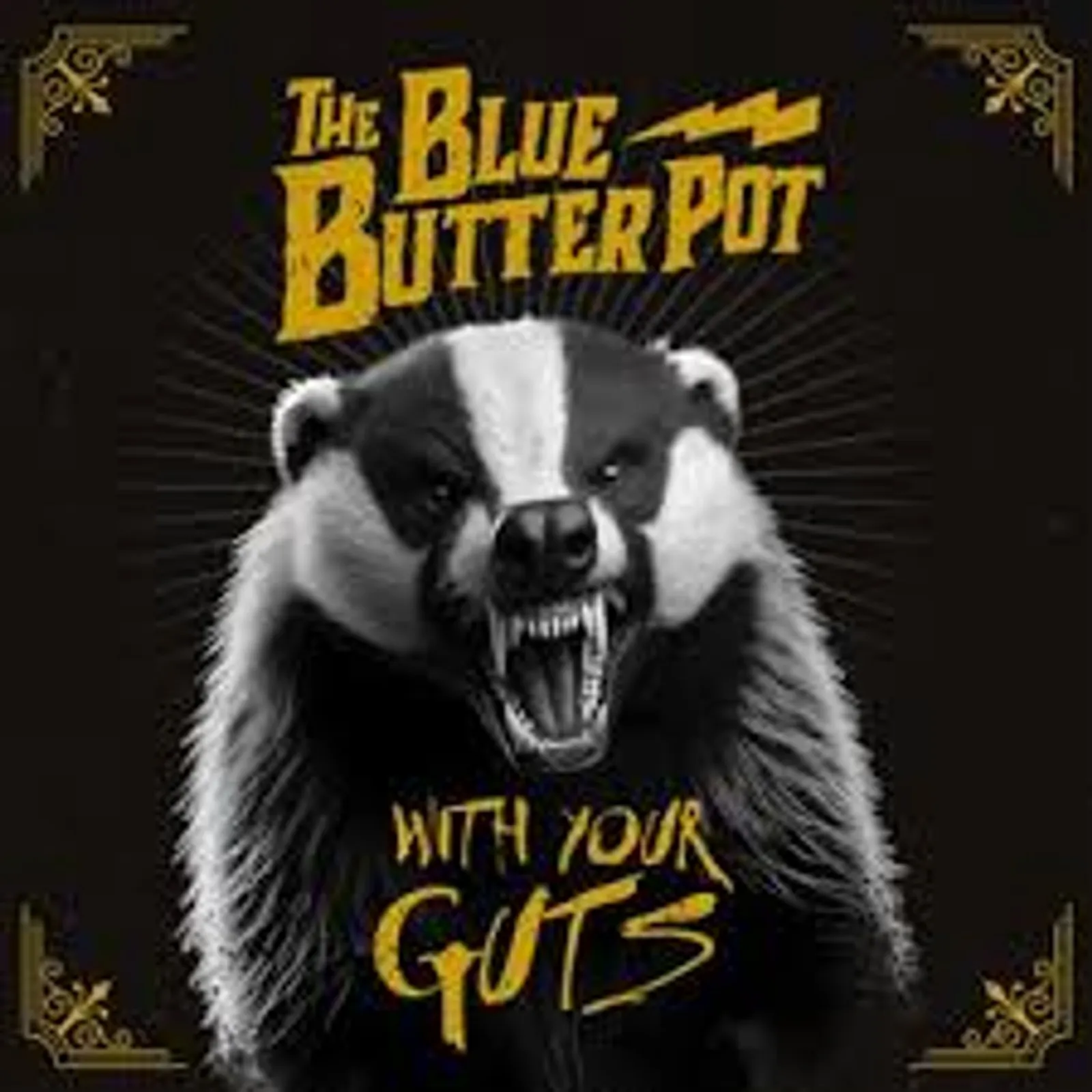 The Blue Butter Pot - With Your Guts