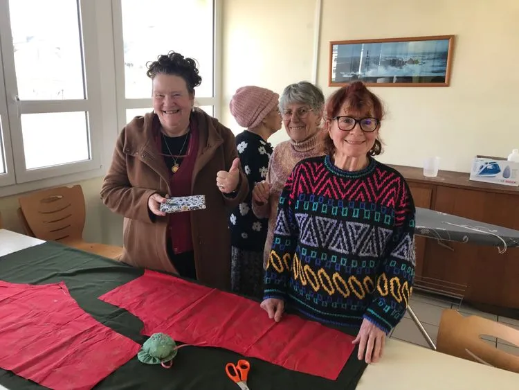 Histoires de fil à La Halte accueil de Brest