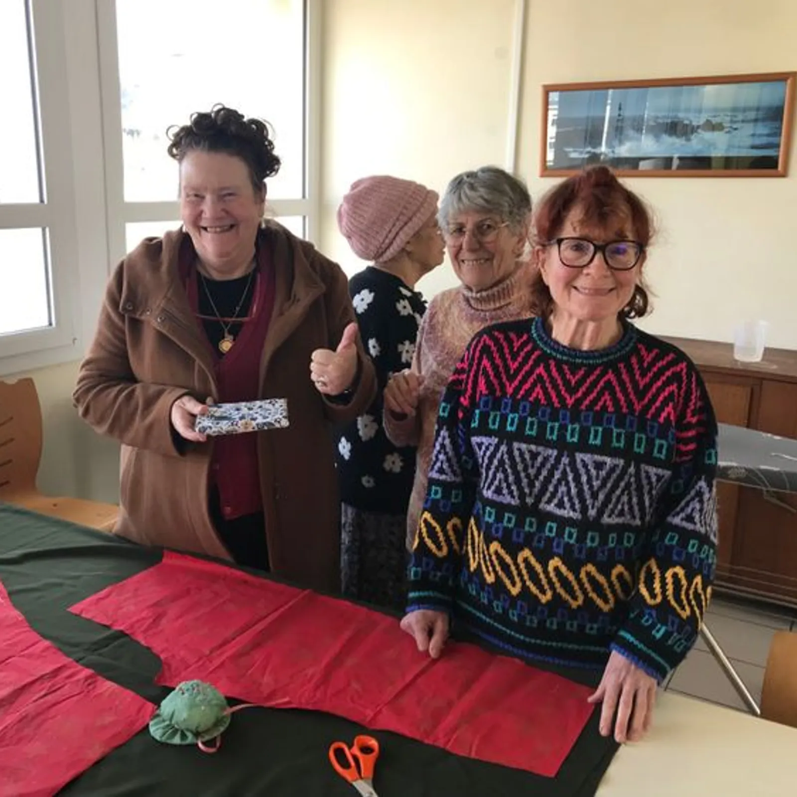 Histoires de fil à La Halte accueil de Brest