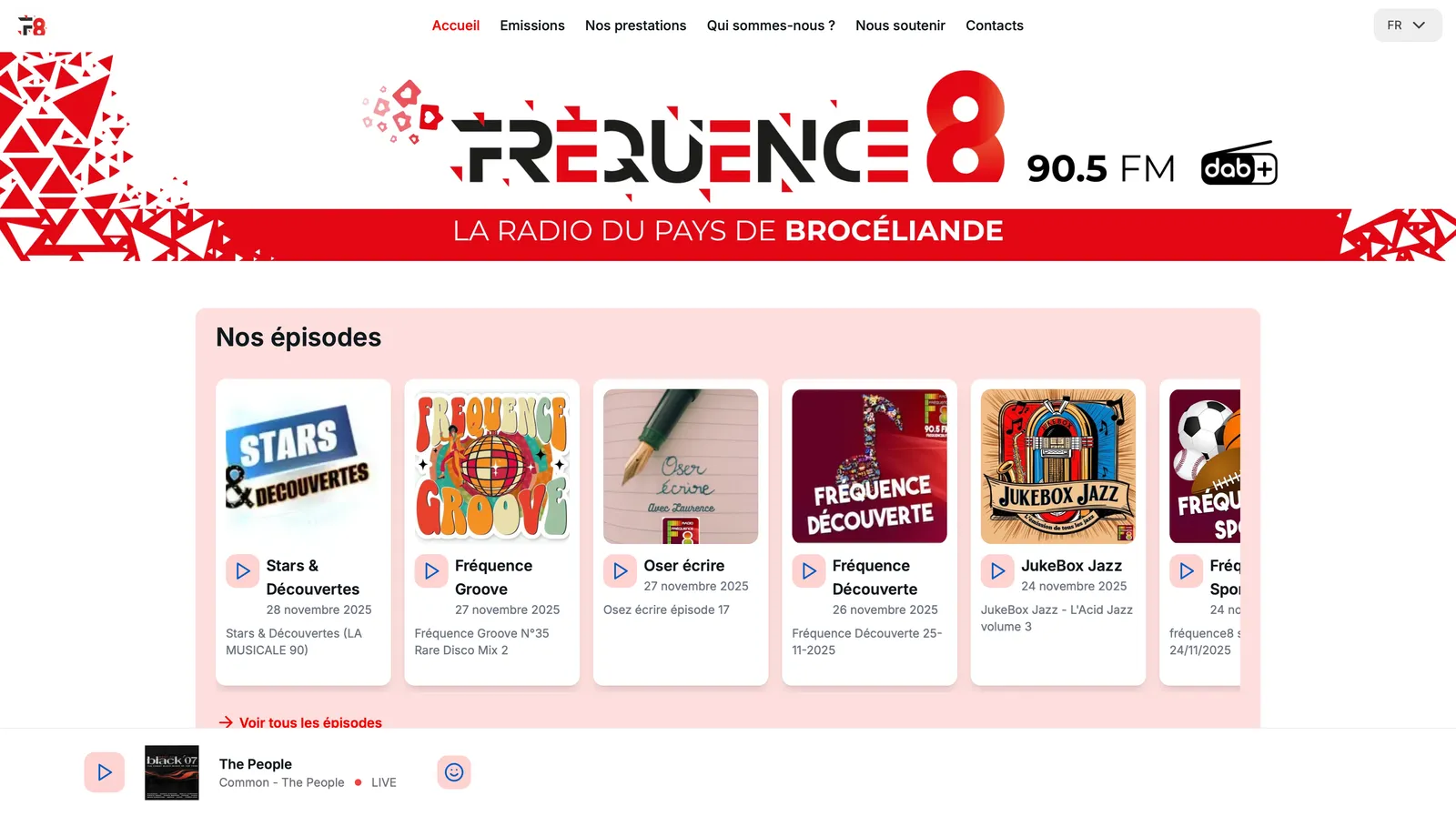 Fréquence 8 change de look !