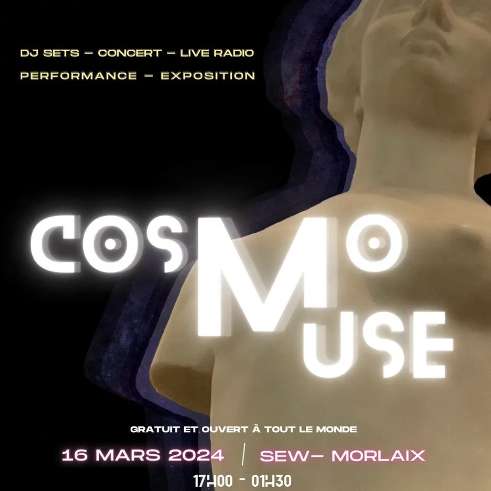 COSMOMUSE LIVE RADIO @SEW - Morlaix