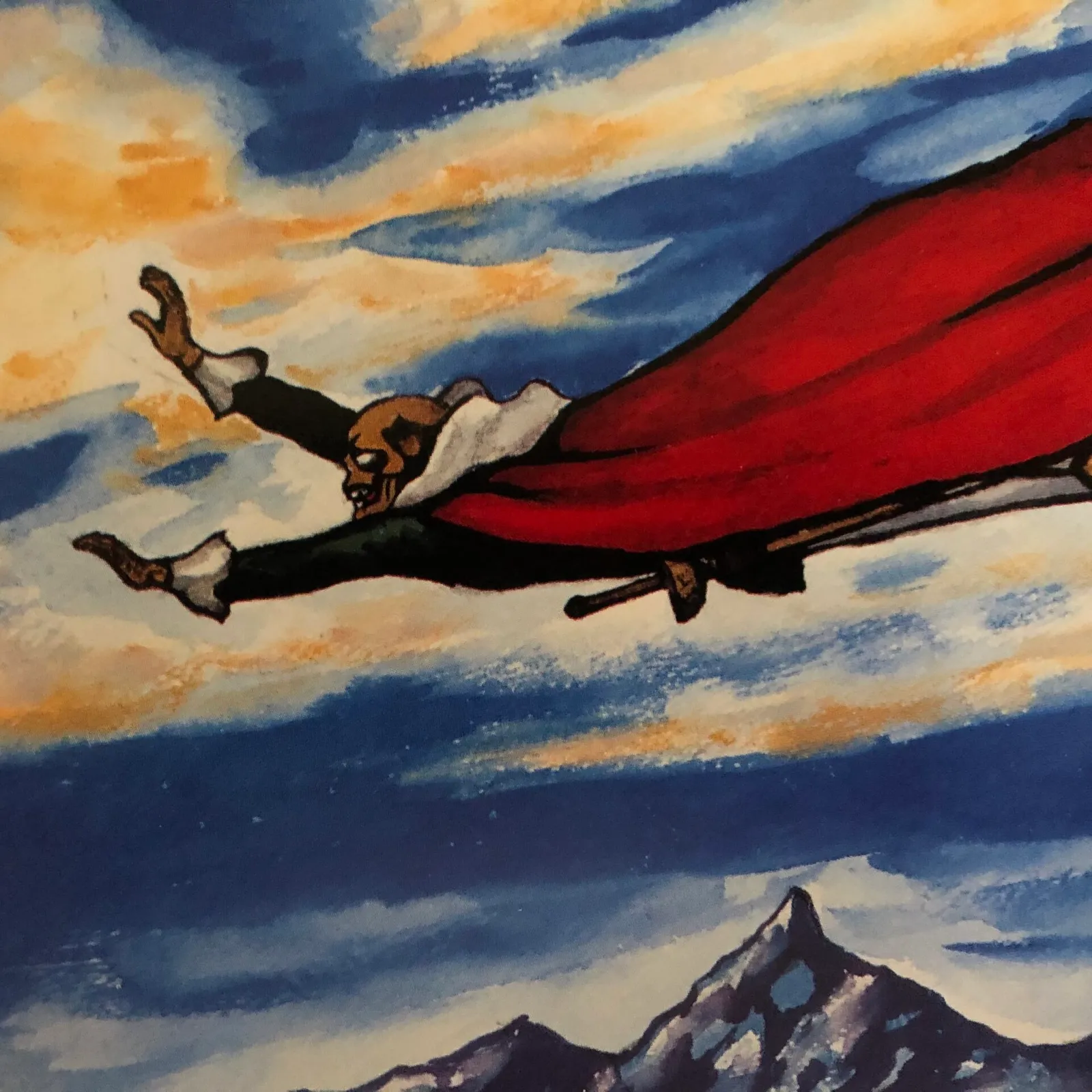 Jean Lambert-Wild, clown blanc et... ankou !