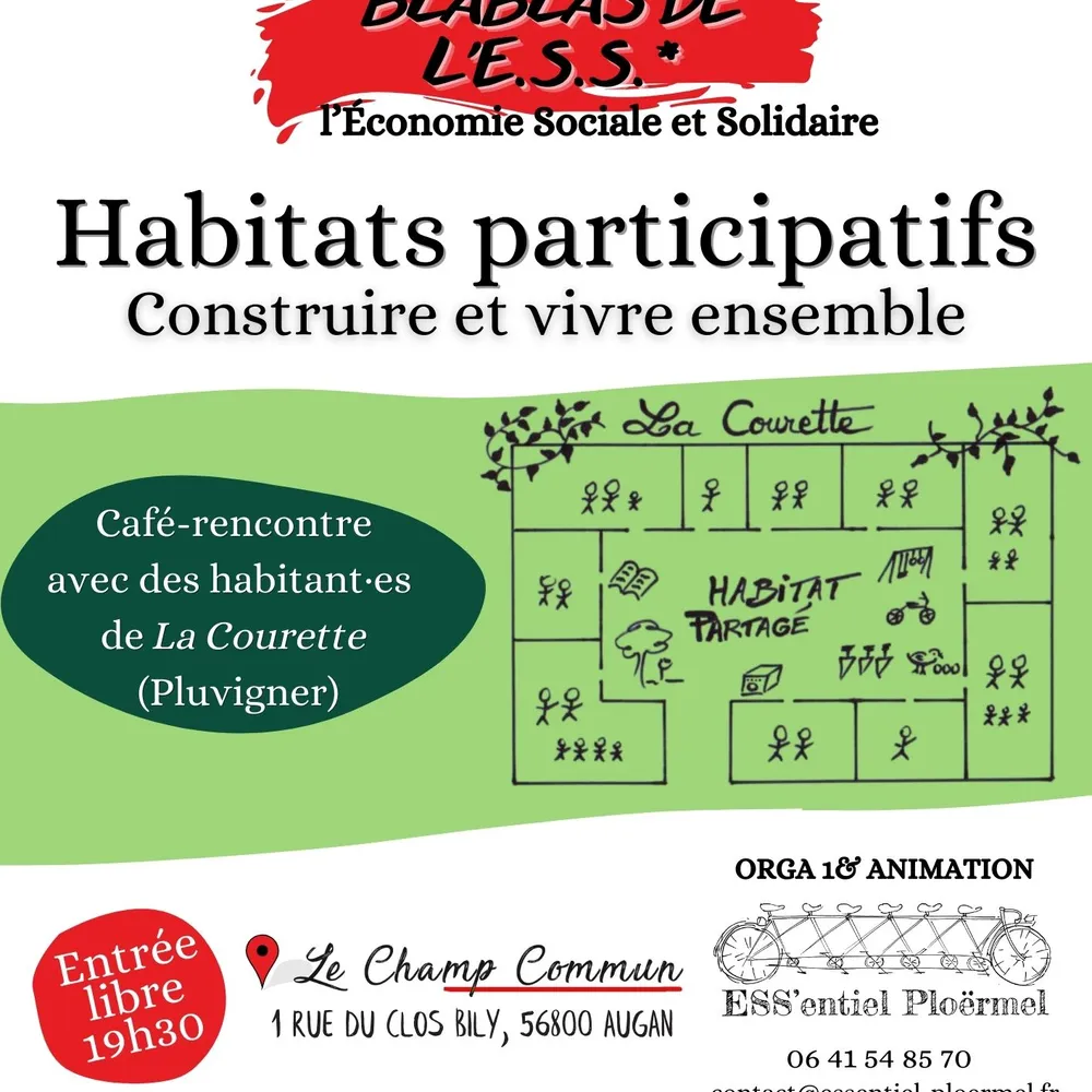 Habitats participatifs : construire et vivre ensemble [Blablas de l'ESS du 28/05/2025]