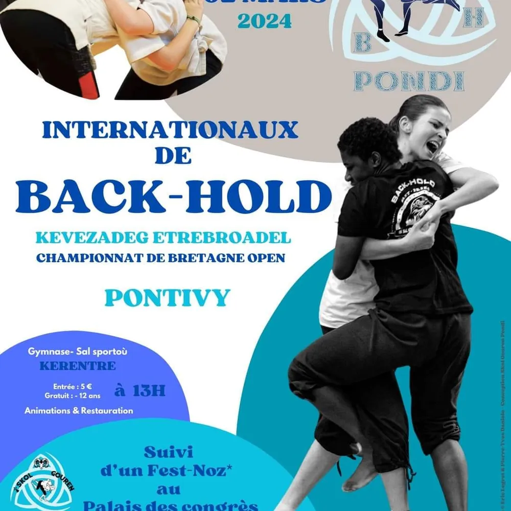 Internationaux de lutte Back-Hold