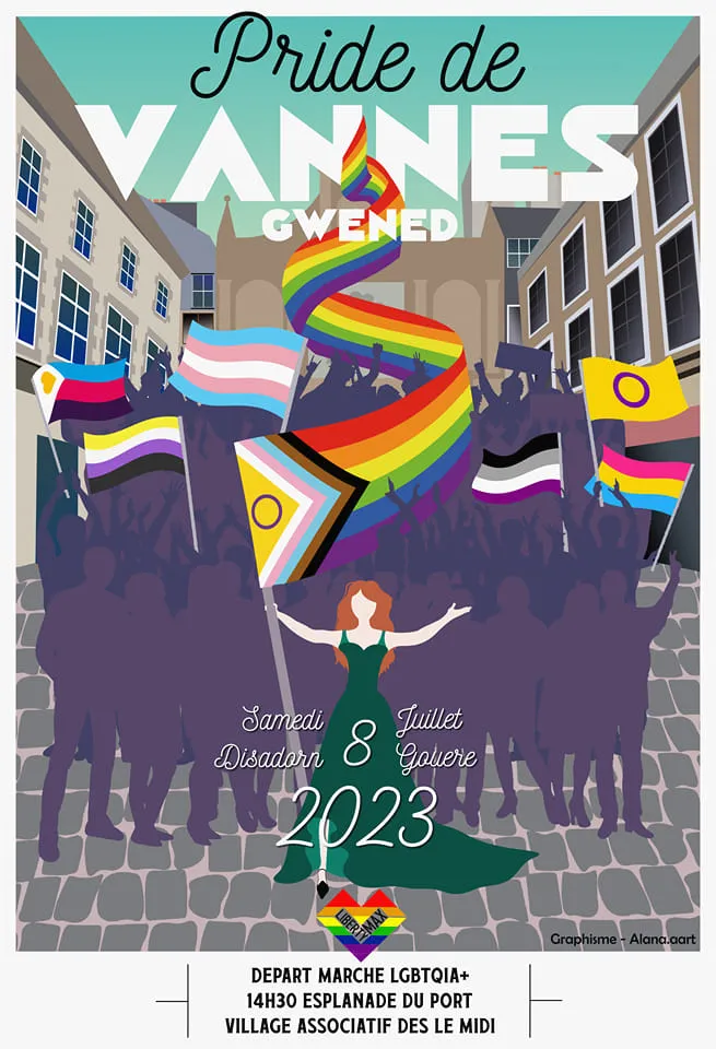 Liberty Max Vannes, fiers de leurs couleurs !