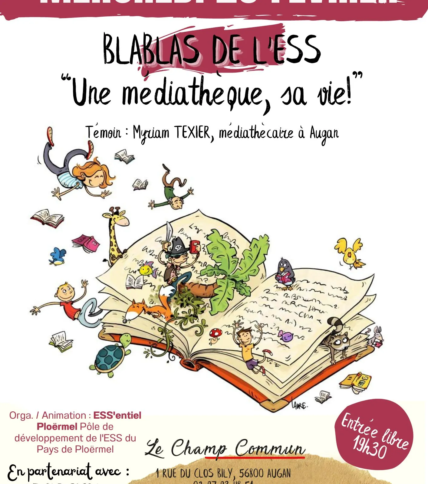 Une Médiathèque : sa vie ! 28-02-2024