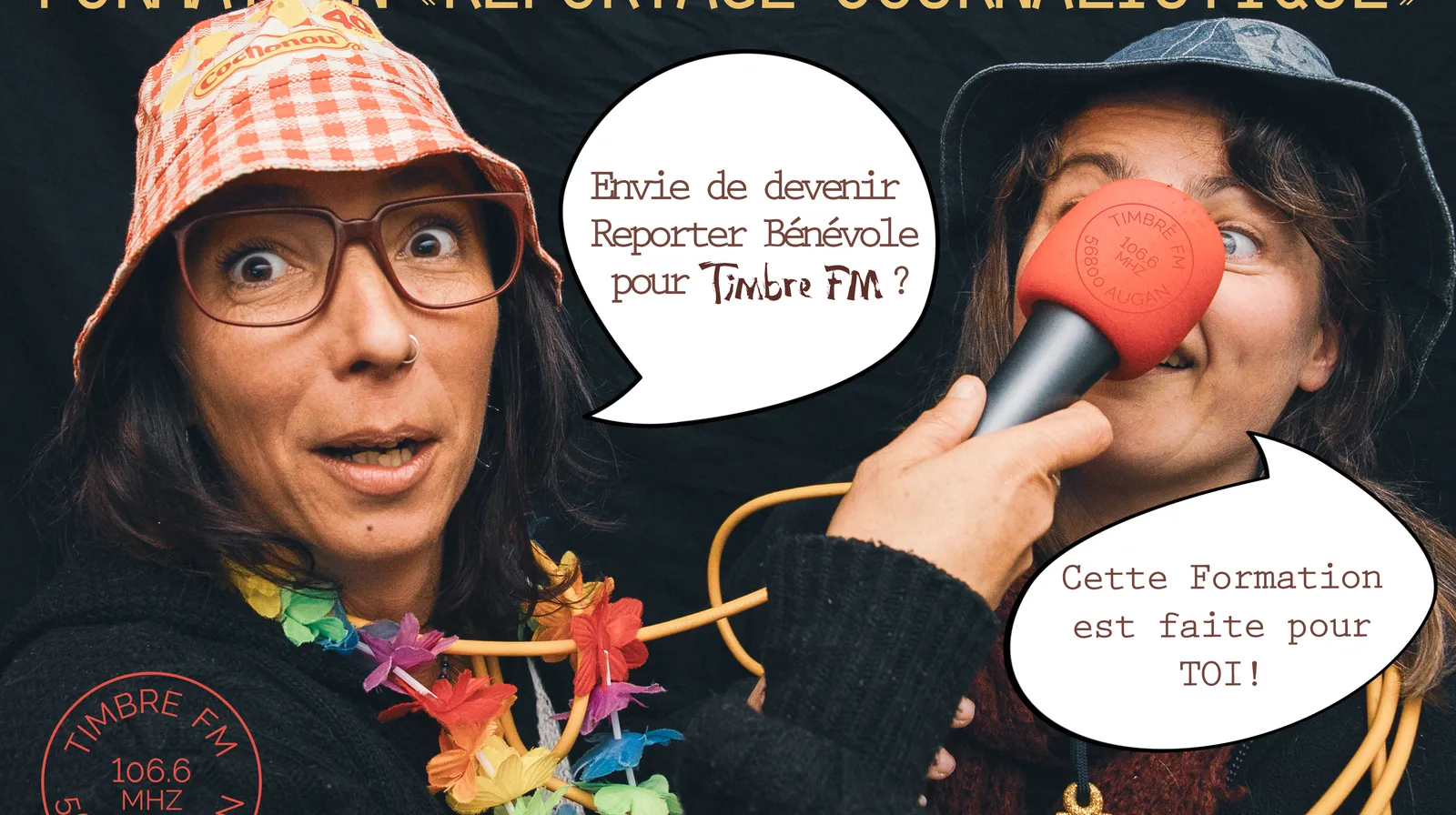 19/09 & 26/09/2026 => PROCHAINE FORMATION POUR LES BÉNÉVOLES : "Reportage Journalistique" => INSCRIPTIONS OUVERTES !
