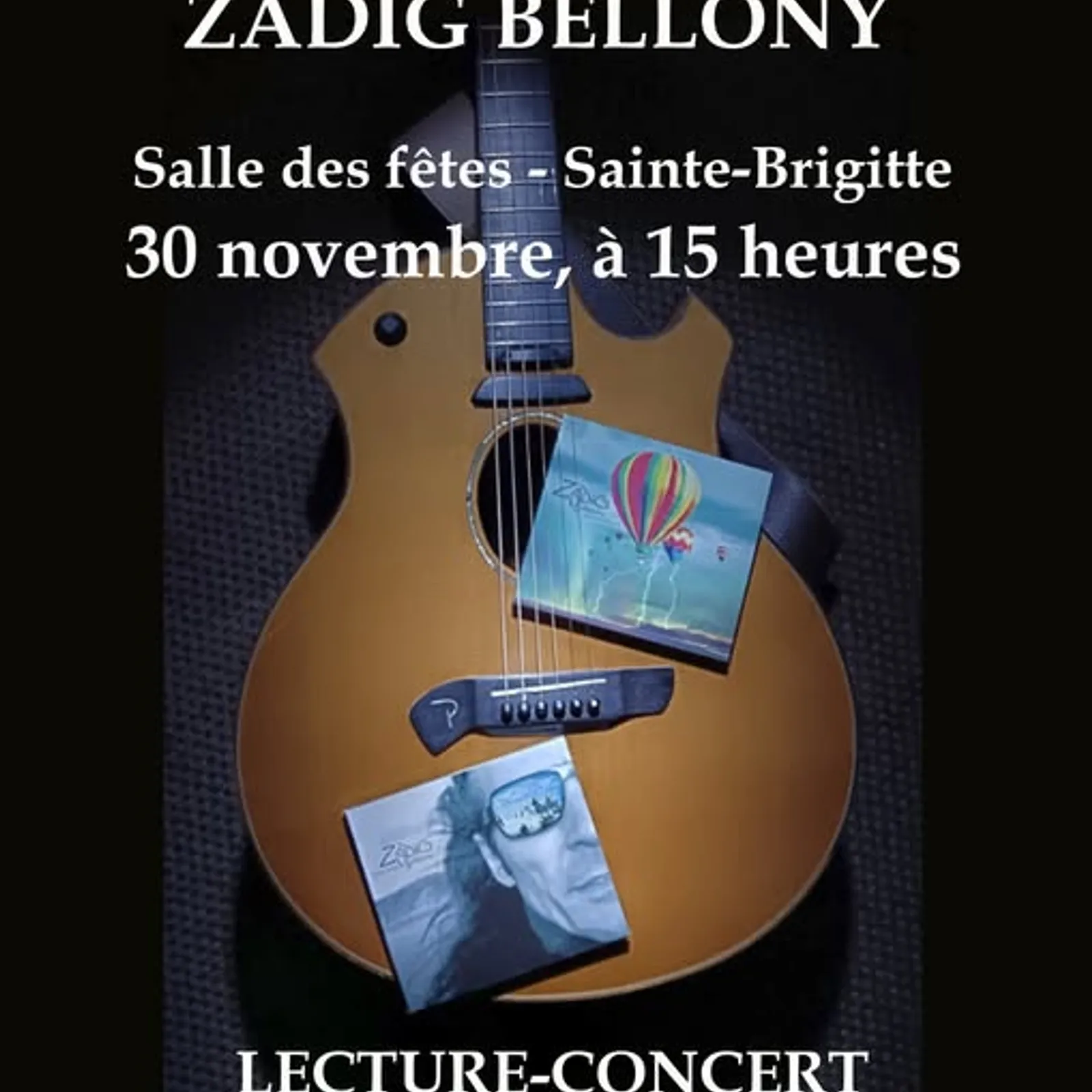 Cartes blanches : Zadig Bellony, sa guitare et ses textes !