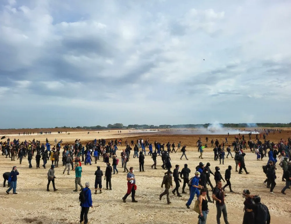 Sainte Soline : rencontre avec l'un des prevenus du procès de Niort 02