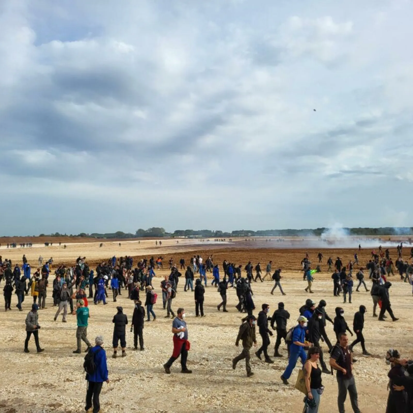 Sainte Soline : rencontre avec l'un des prevenus du procès de Niort 02