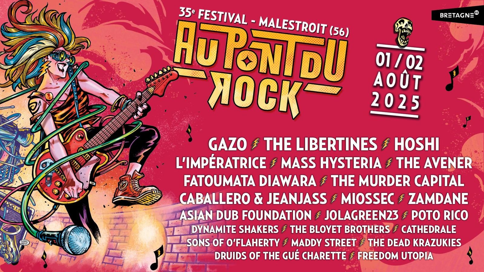 Diffusion du plateau radio RBG en direct du festival Au Pont Du Rock