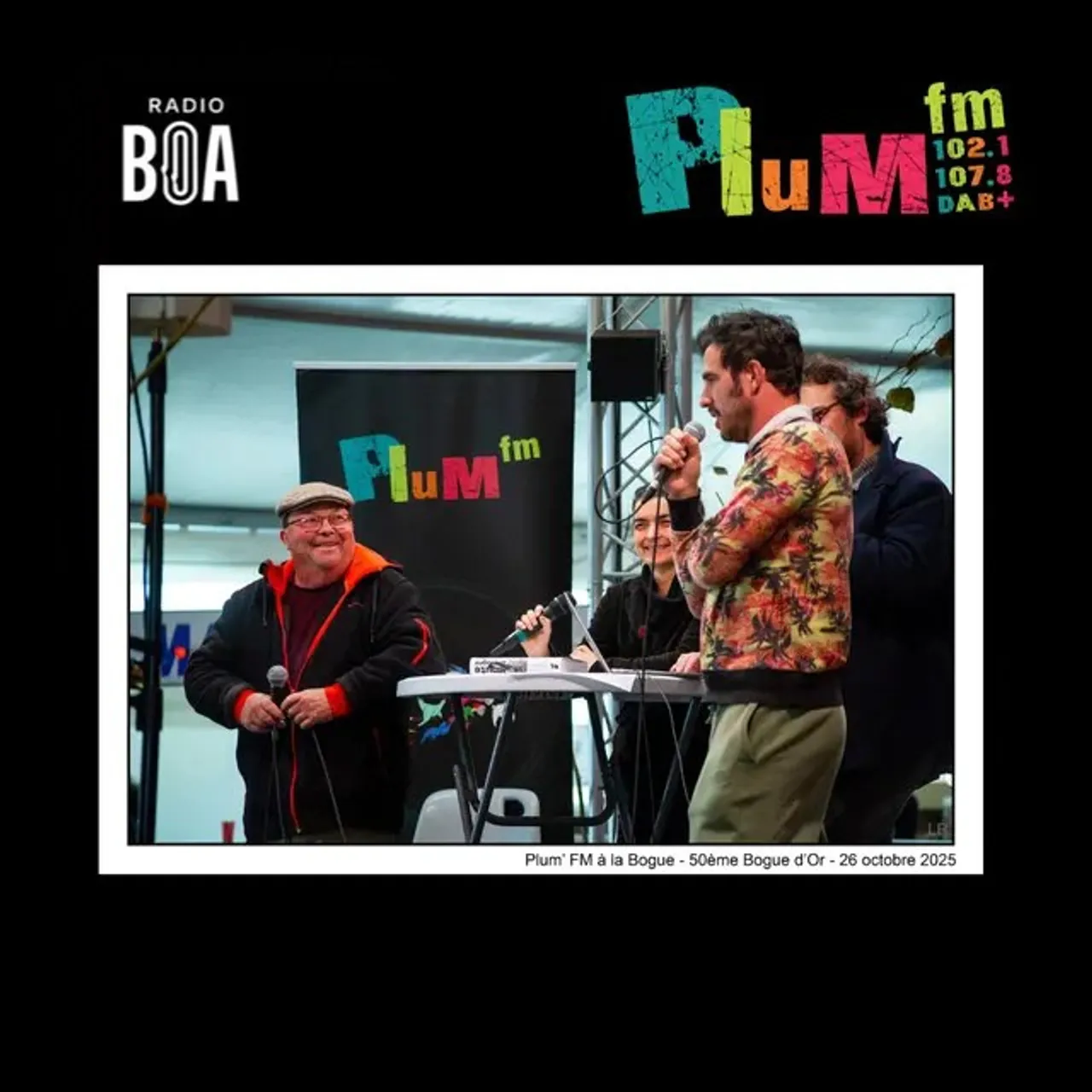 La Bogue de Plum' et BOA