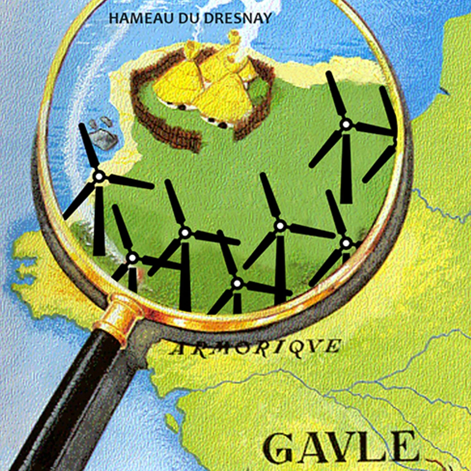 Rencontre à Louargat avec Sioux Berger sur le thème des implantations d'éoliennes en Centre Bretagne