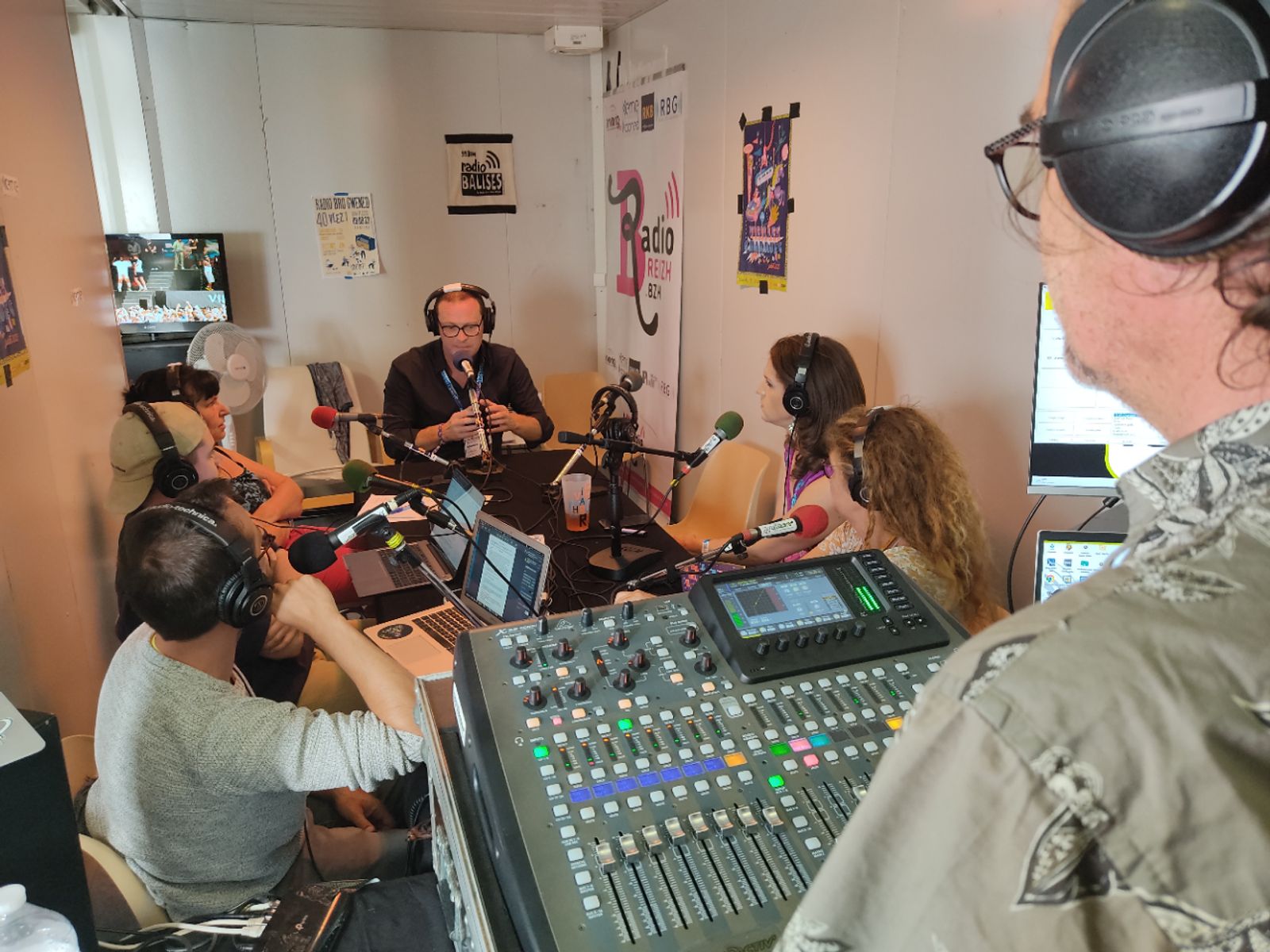 Les radios de la CORLAB en direct des charrues 2023