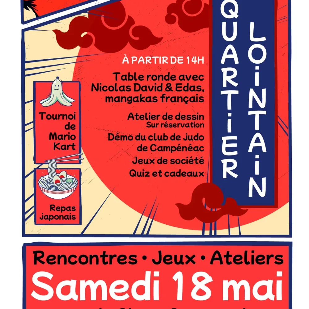 LE STUDIO-MOBILE – Quartier Lointain [Table ronde avec les mangakas Eidas et Nicolas David – Direct 18/05/2024]