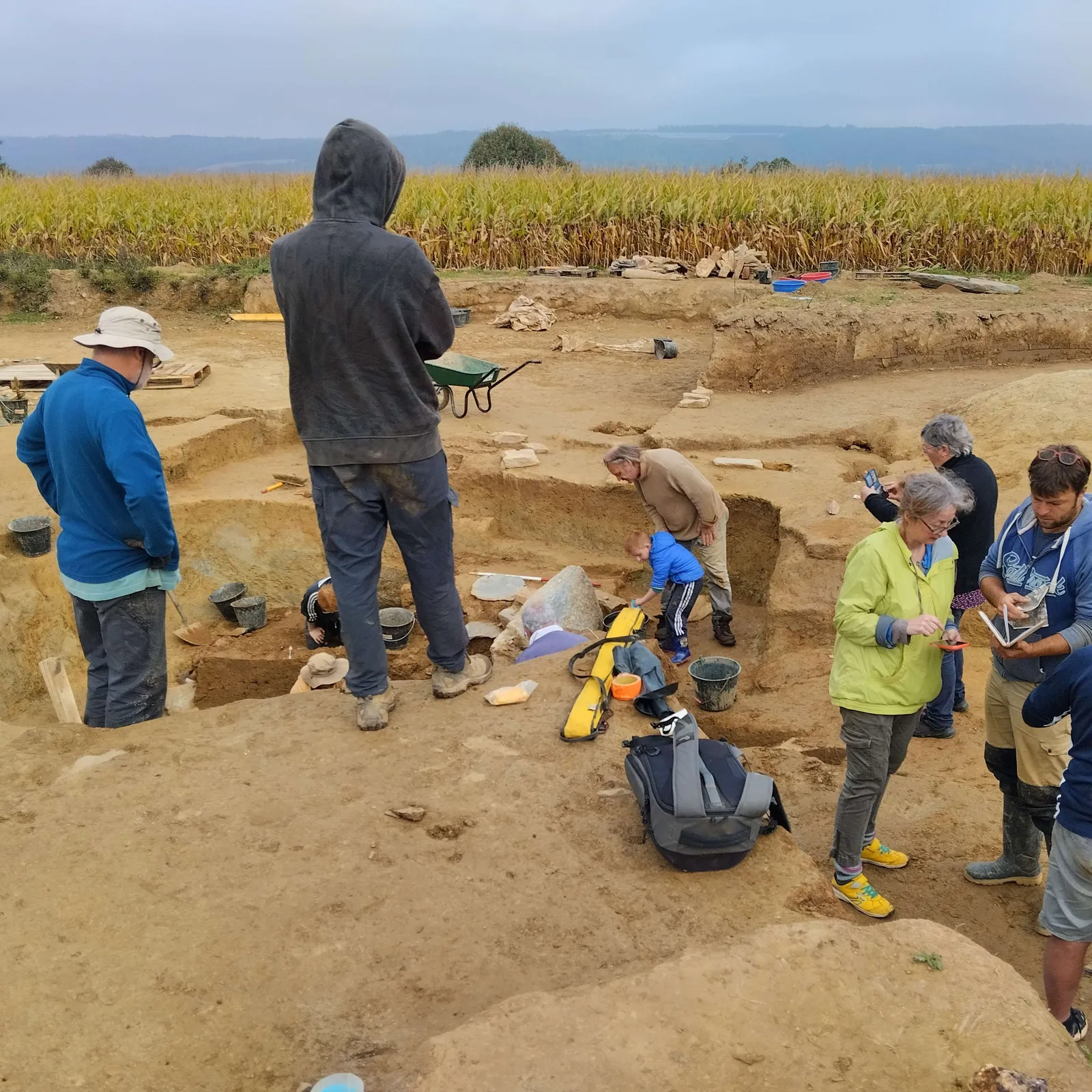 Furchadegoù bras a zo e Leuc'han war ur bez eus an oadvezh arem