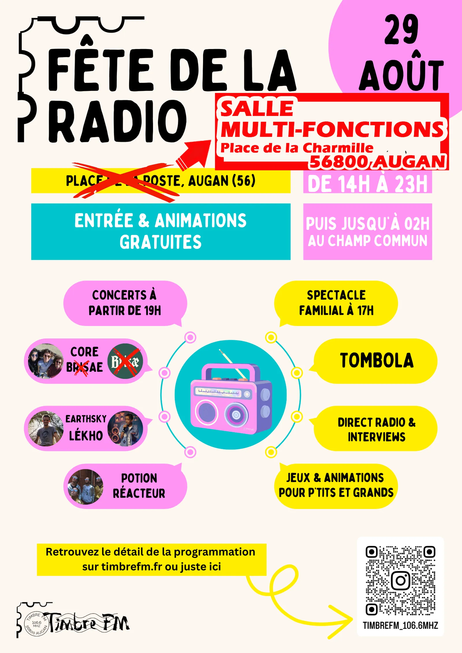 29/08/2026 => FÊTE DE LA RADIO 2026 : Un évènement timbré à ne pas manquer !