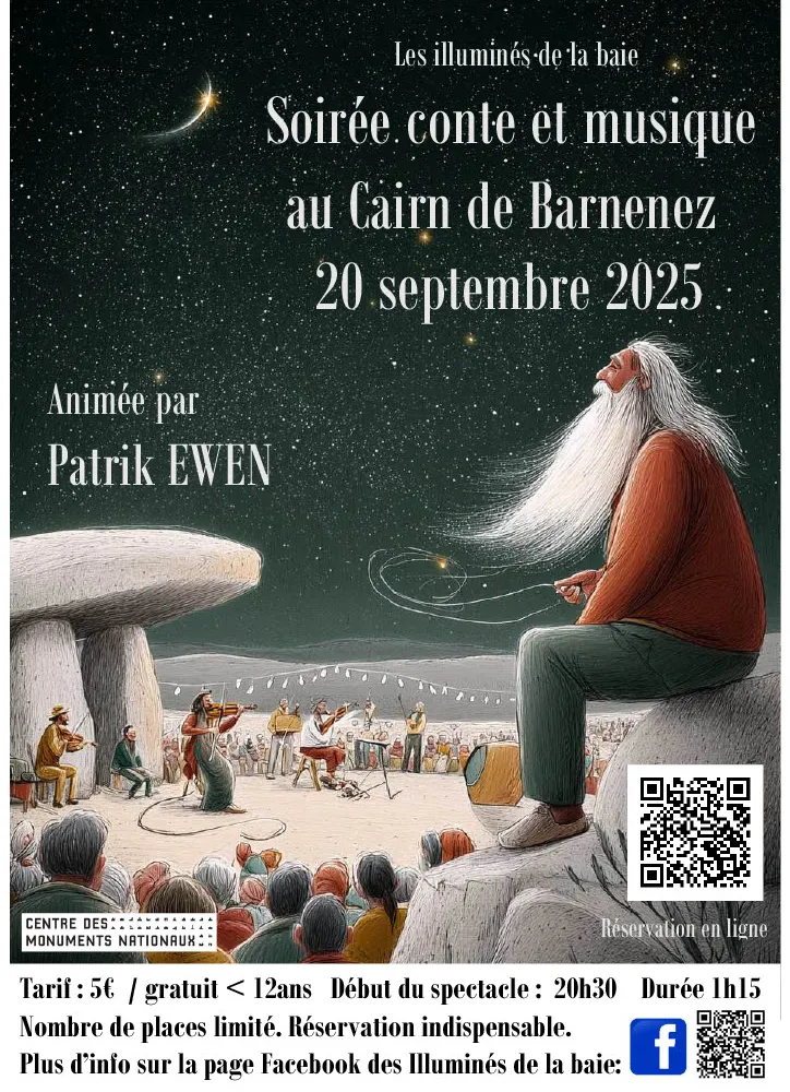 Cairn de Barnenez l'association les illuminés de la Baie veut le mettre en valeur