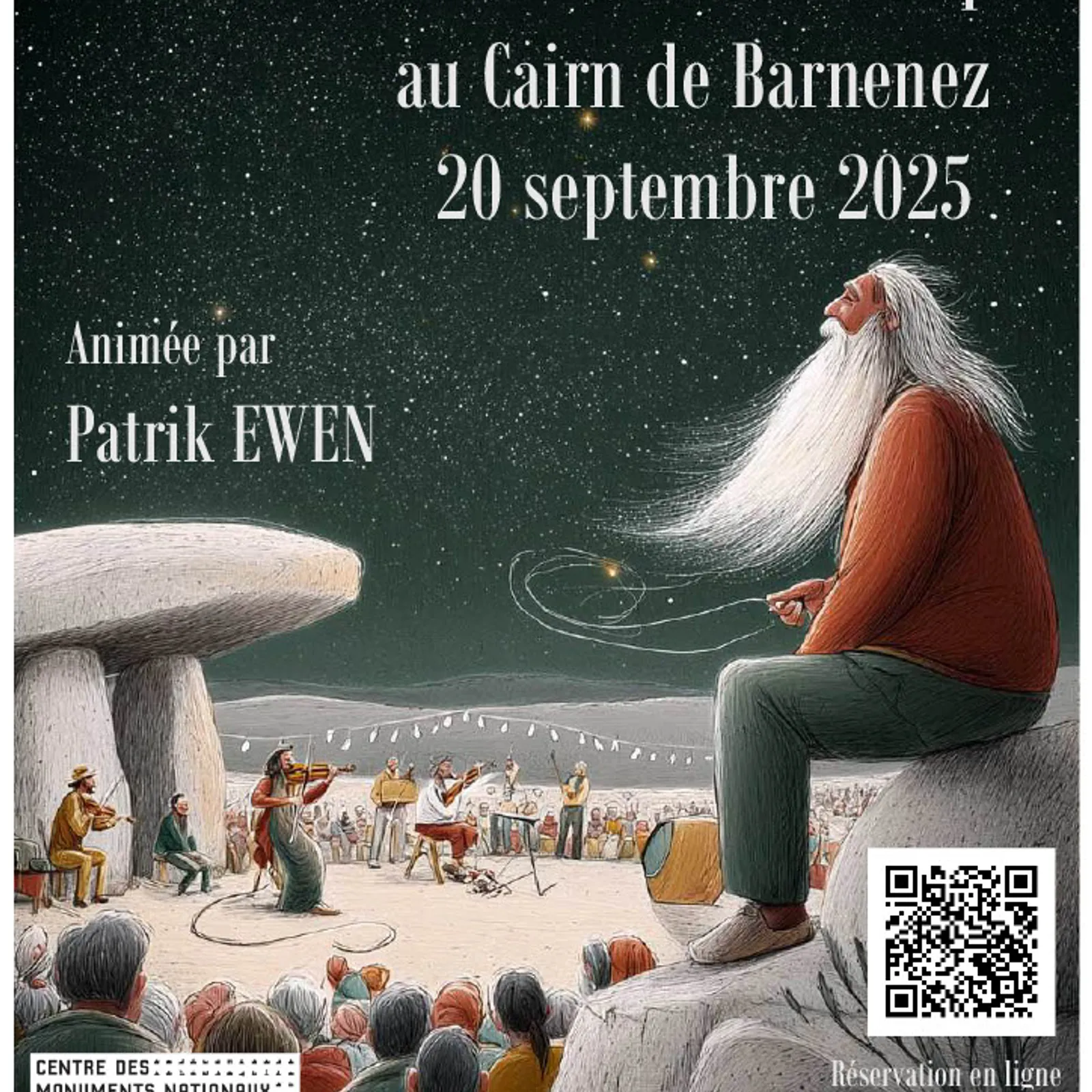 Cairn de Barnenez l'association les illuminés de la Baie veut le mettre en valeur