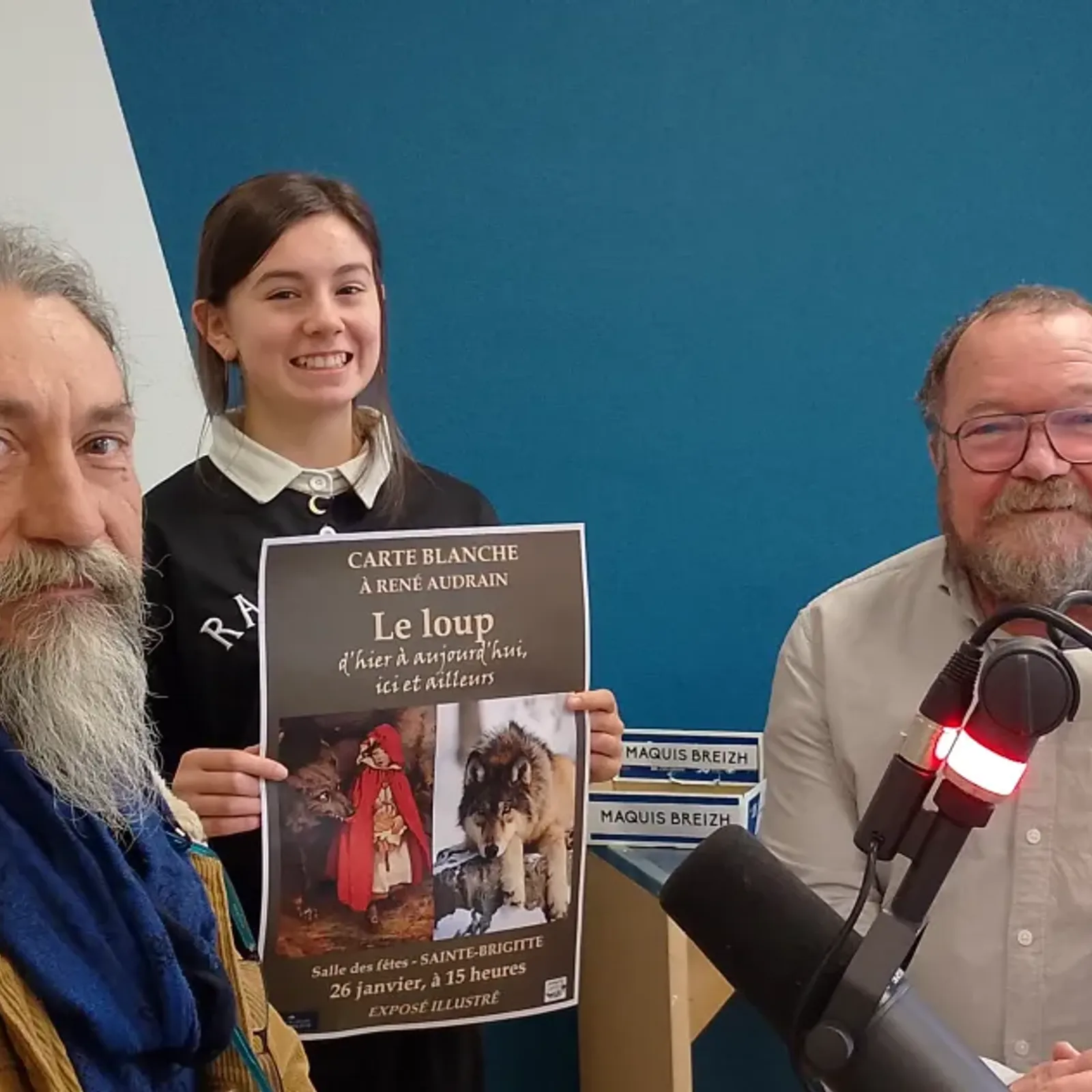 Carte Blanche à Sainte Brigitte - "Le loup, d'hier à aujourd'hui, d'ici et d'ailleurs"