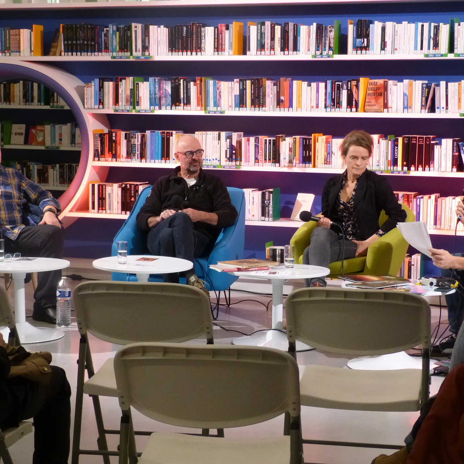 Apéro-BD à Pontivy avec Ceka, Laëtitia Rouxel et Bruno Lecigne 