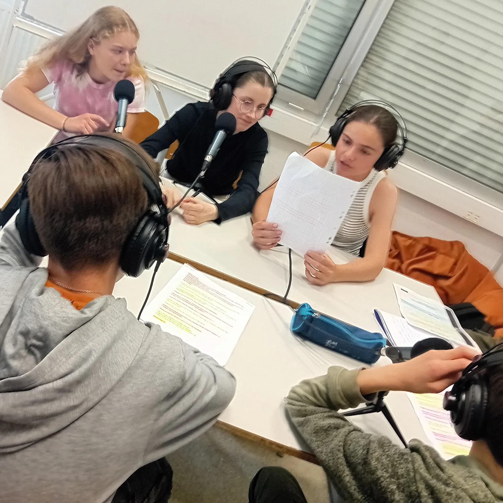 Egalité dans le sport par les collégien-ne-s du collège Martin Luther King à Liffré