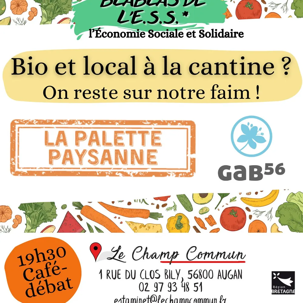 Bio et local à la cantine : on reste sur notre faim ! [Blablas de l'ESS du 30/10/2024]
