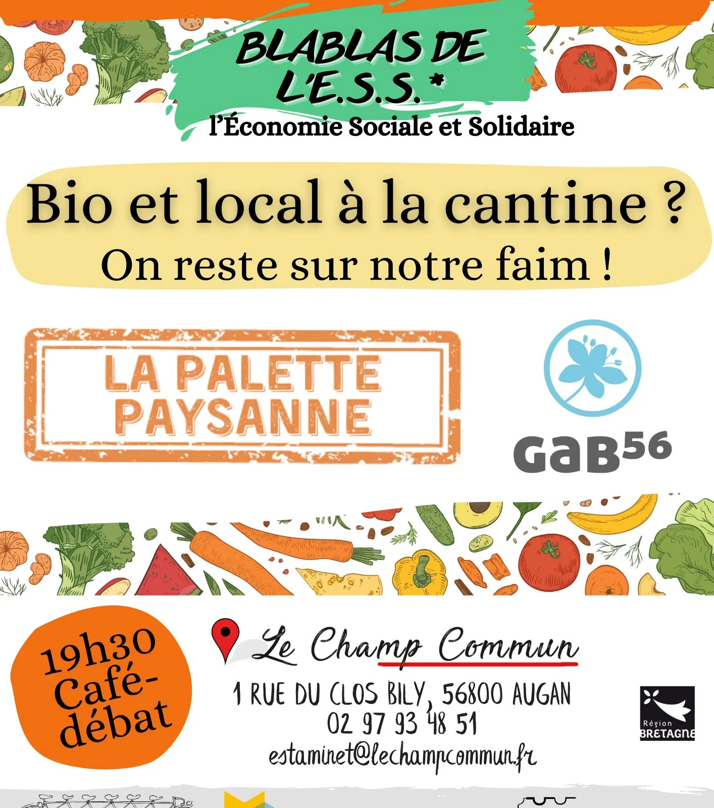 Bio et local à la cantine : on reste sur notre faim ! [Blablas de l'ESS du 30/10/2024]