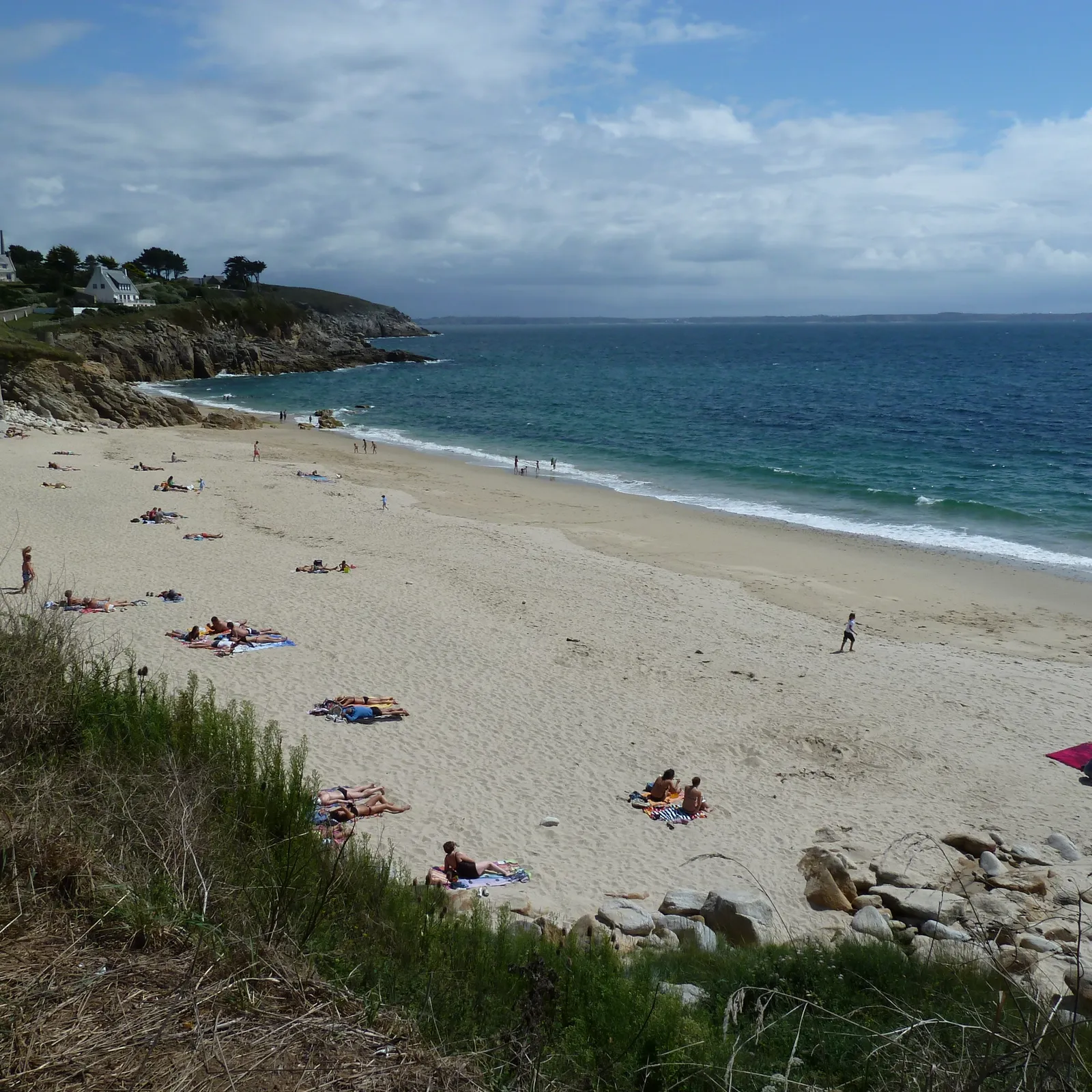 La plage de Trégana