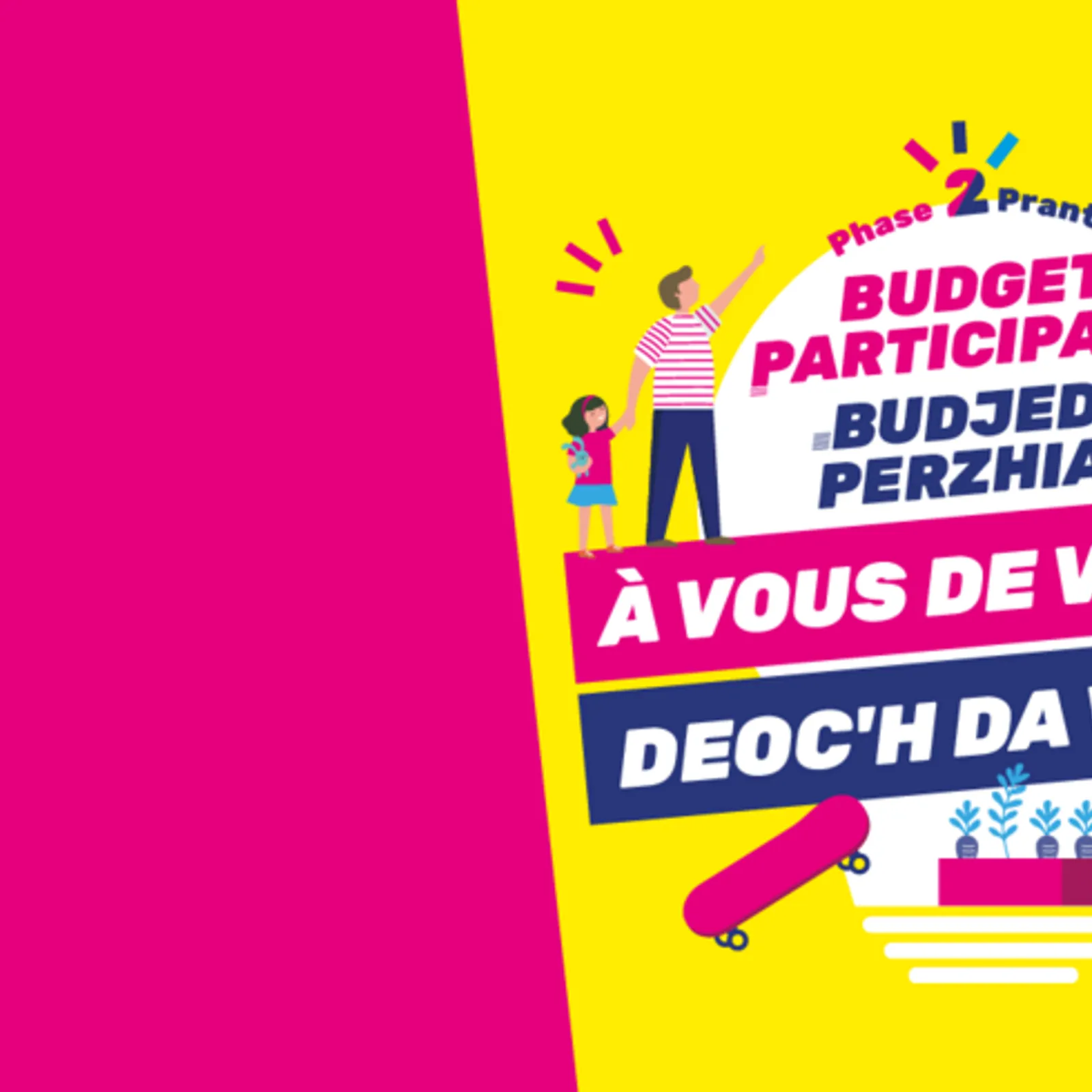 De nouveaux projets pour le budget participatif