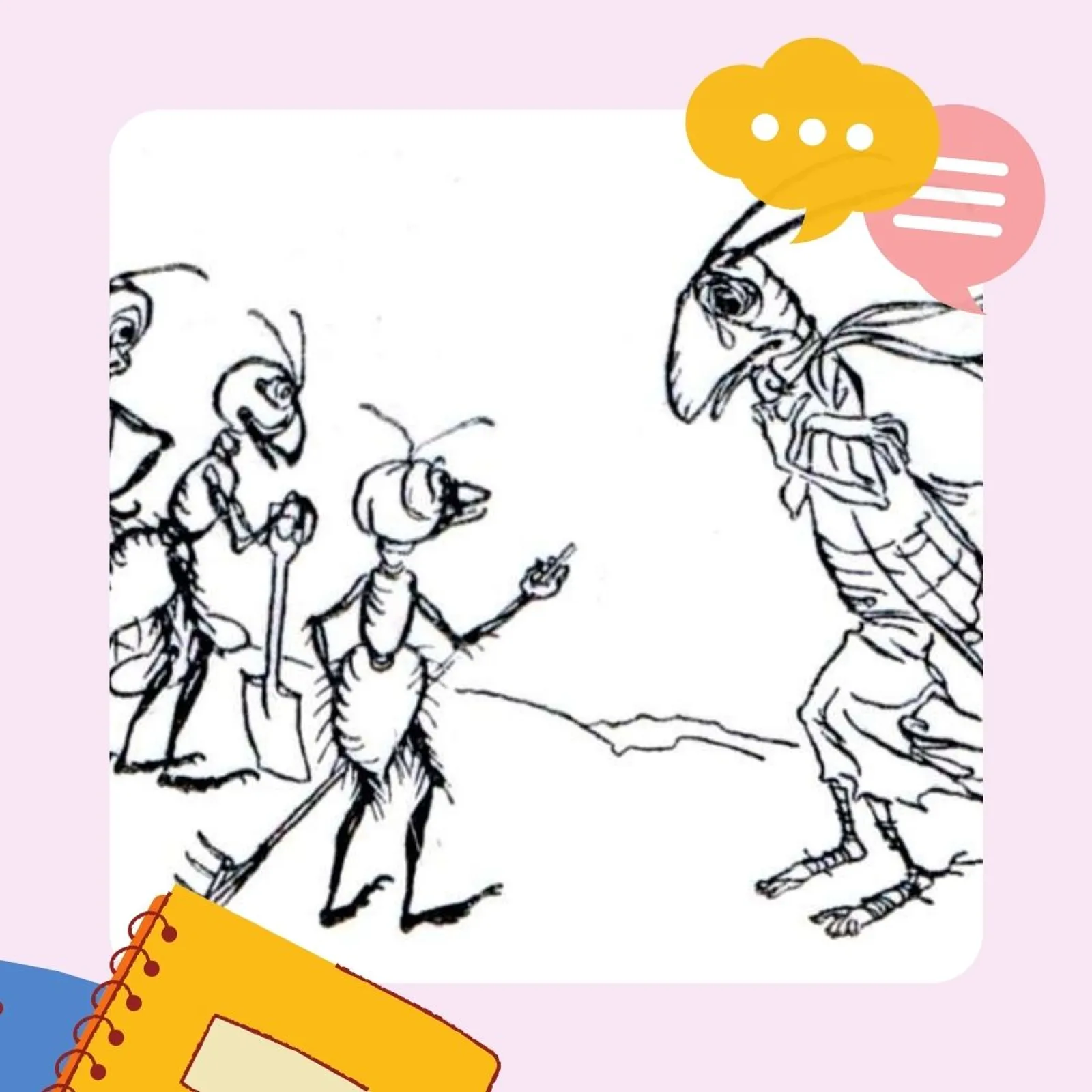 Fables : La Cigale et la Fourmie