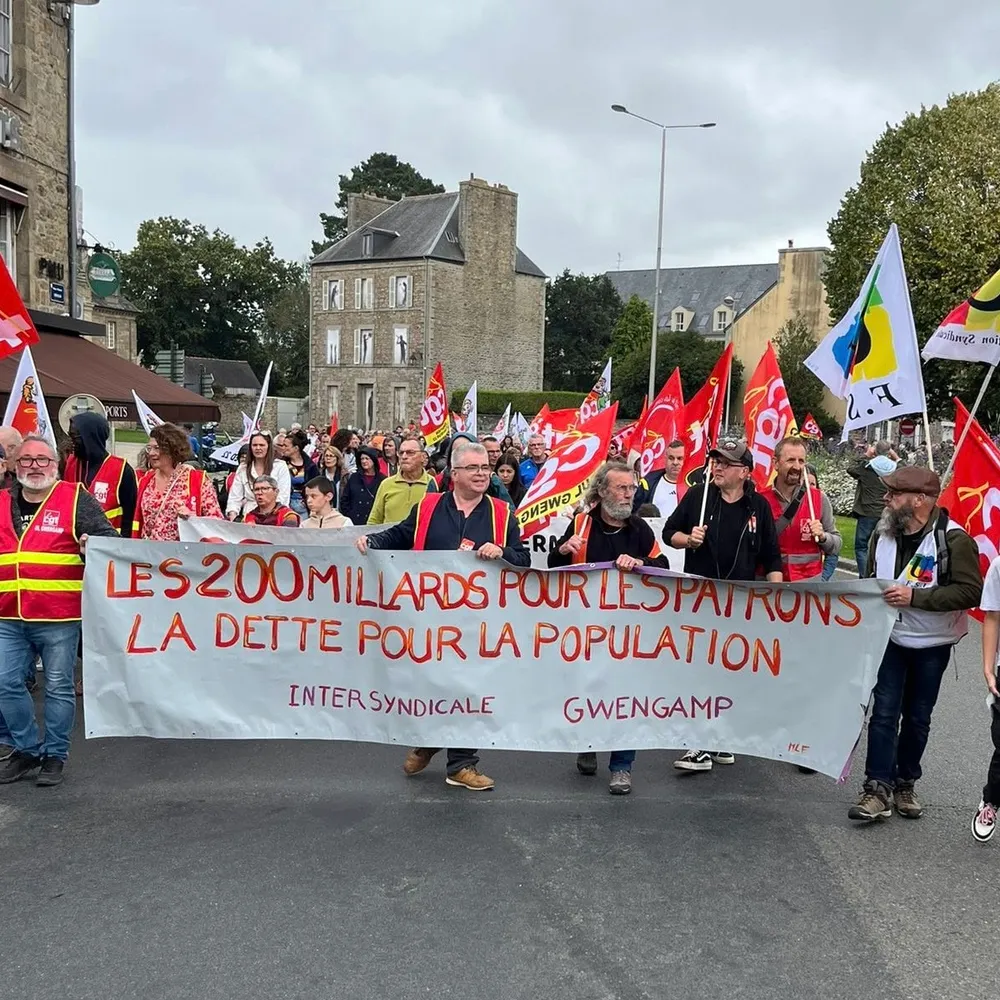Manifestadegoù "Divizomp e Breizh" & luskad sokial Bro Wengamp