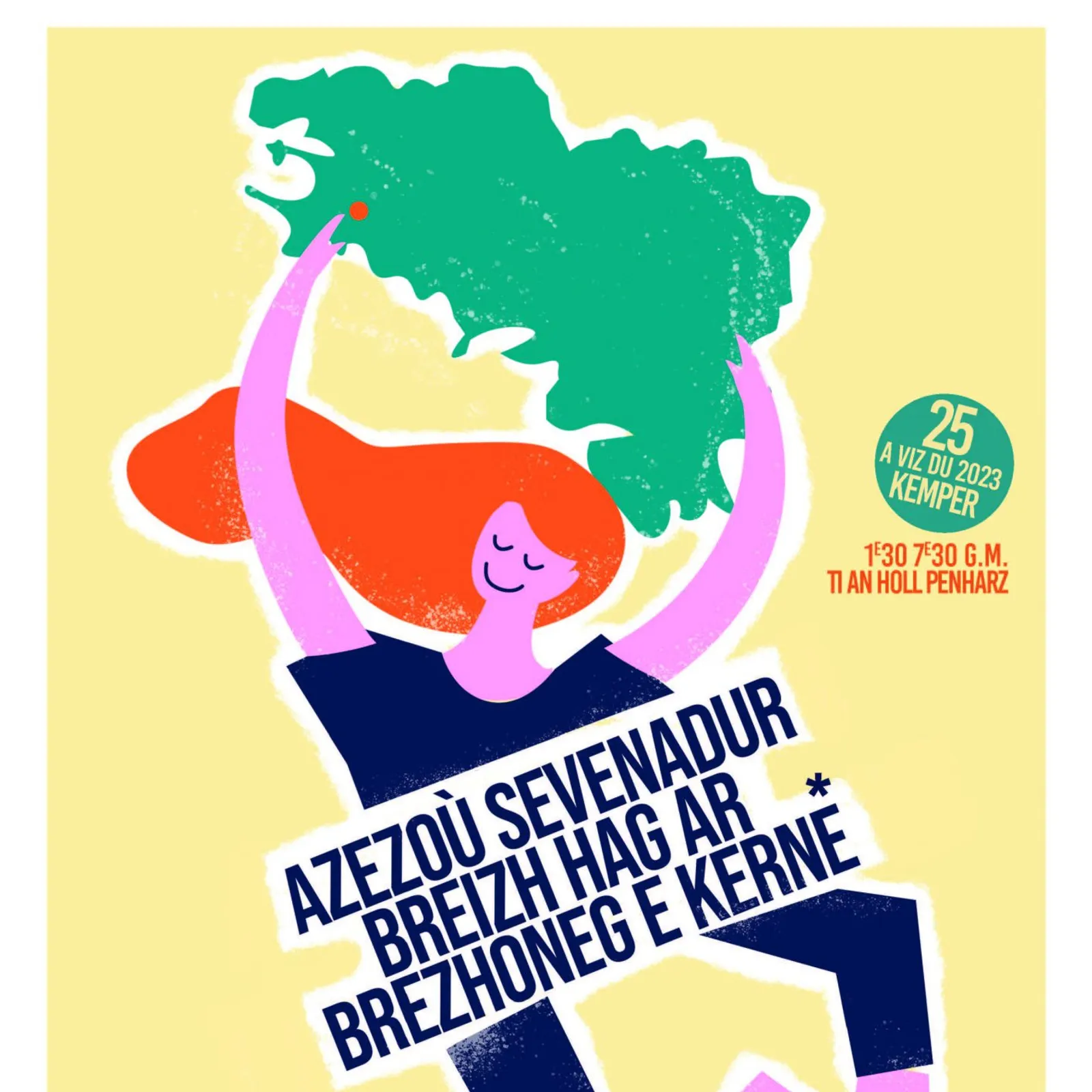 Asezoù sevenadur Breizh hag ar brezhoneg e bro Gerne