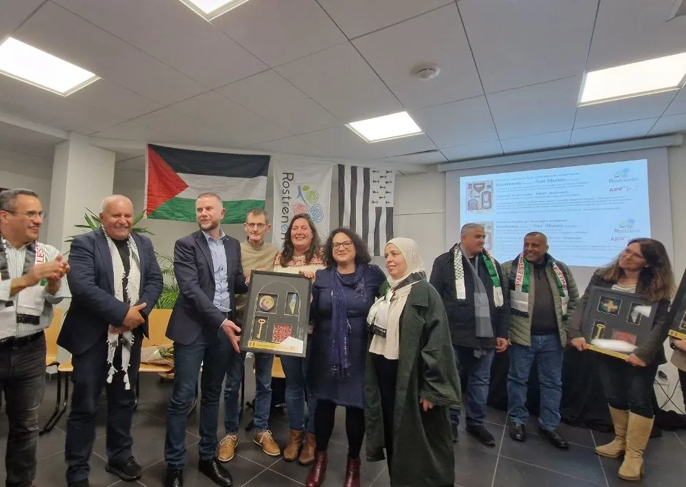 Jumelage de la ville de Rostrenen avec un camp de réfugiés au nord de la Palestine