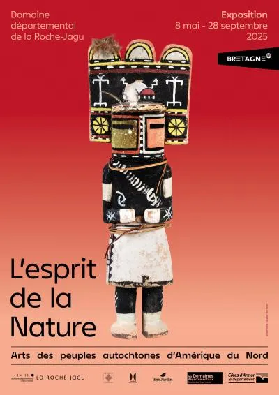 Inauguration de l'exposition au château de la Roche Jagu " L'esprit de la Nature" art des peuples autochtones d'Amérique du Nord