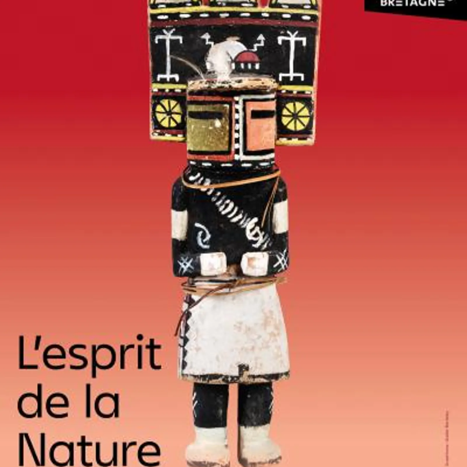 Inauguration de l'exposition au château de la Roche Jagu " L'esprit de la Nature" art des peuples autochtones d'Amérique du Nord