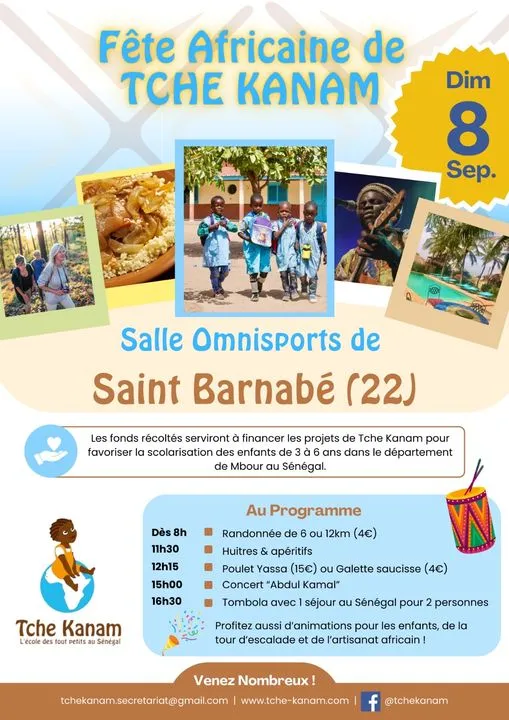 Fête africaine de Tche Kanam !