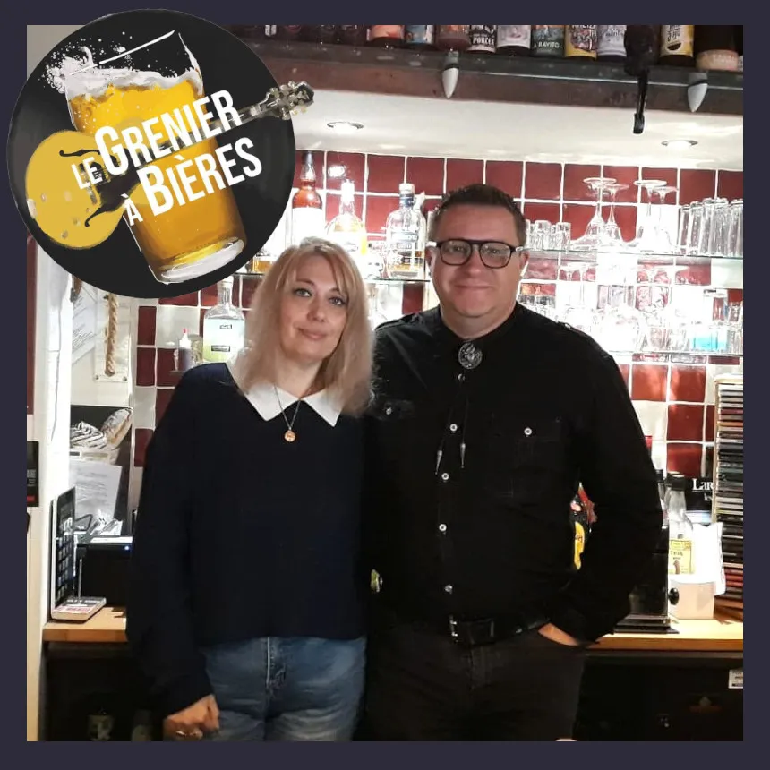 Le Portrait : Angélique et Laurent, derrière le bar par hasard